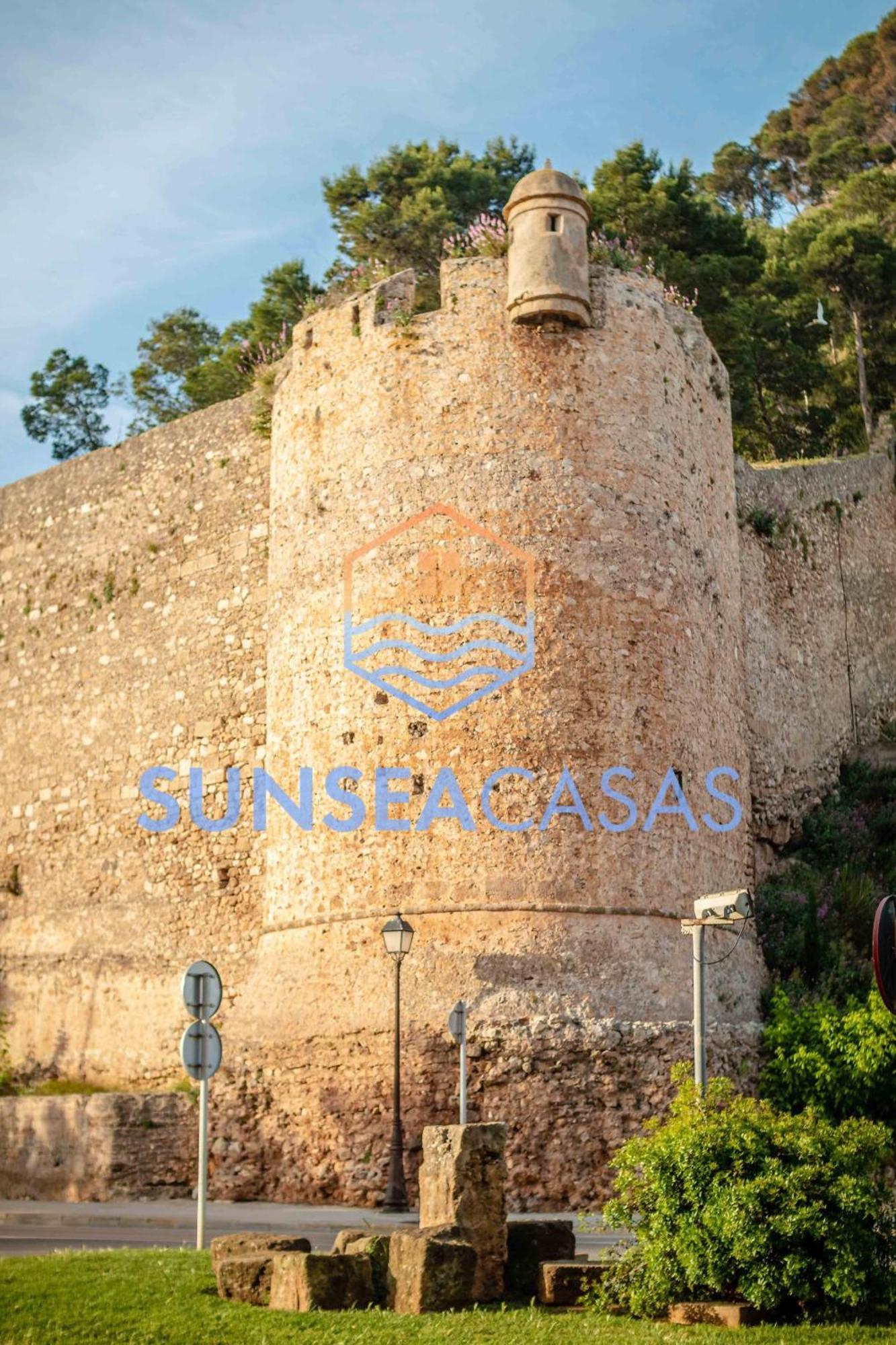 Brisa de Mar vistas al castillo Dénia Exterior foto